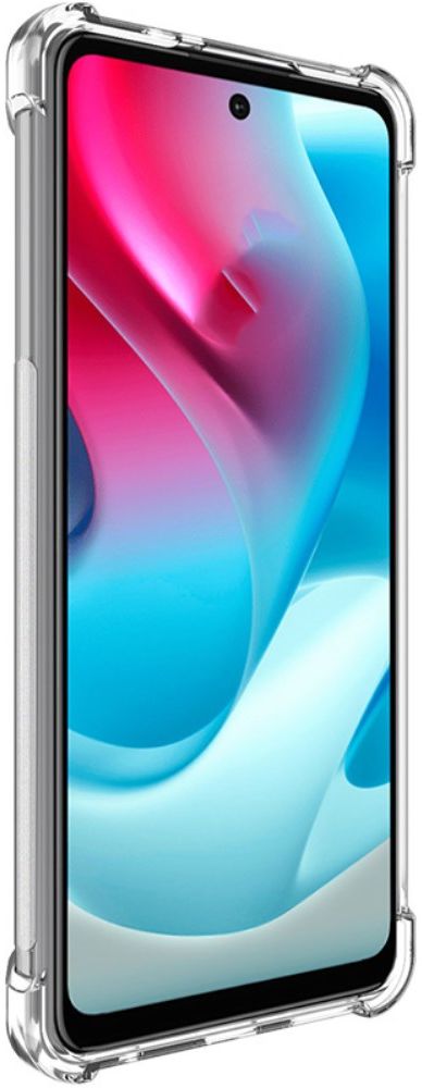 Motorola Moto G60s Hoesje Dun TPU + Screen Protector Transparant afbeelding 2