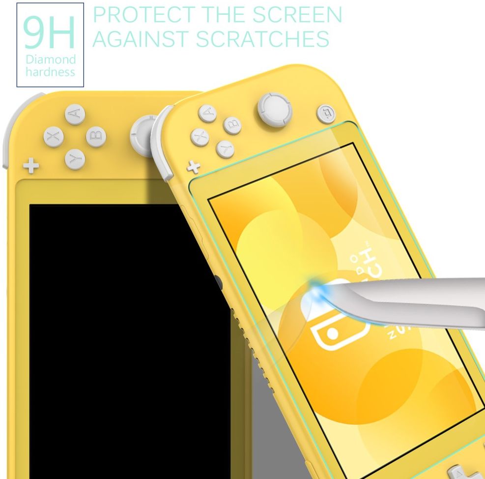 Nintendo Switch Lite Screen Protector 9H Tempered Glass 0.25mm afbeelding 5