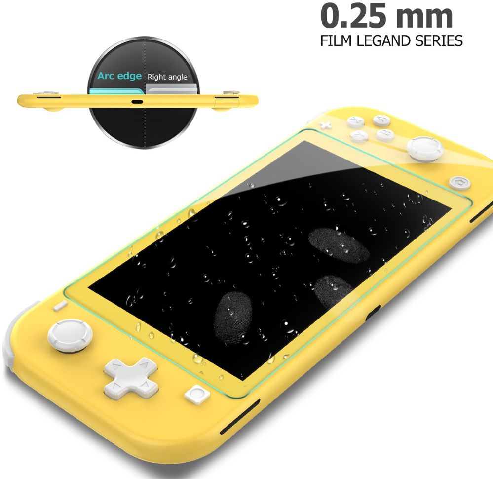 Nintendo Switch Lite Screen Protector 9H Tempered Glass 0.25mm afbeelding 3