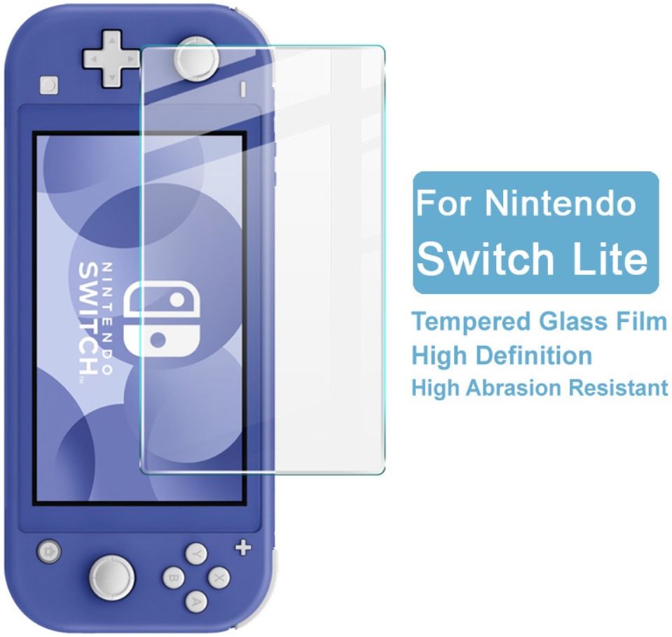 Imak Nintendo Switch Lite Screen Protector Ultra Clear Tempered Glass afbeelding 4