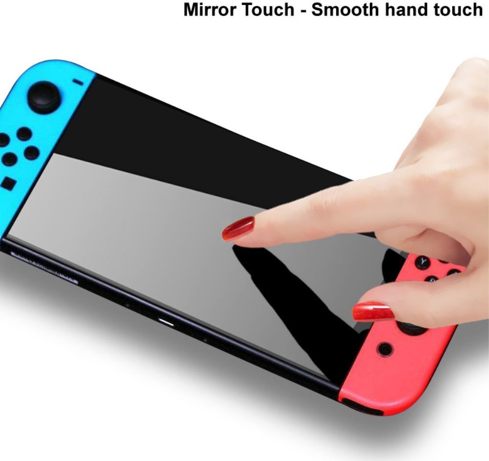 IMAK Nintendo Switch Screen Protector Ultra Clear Tempered Glass afbeelding 6