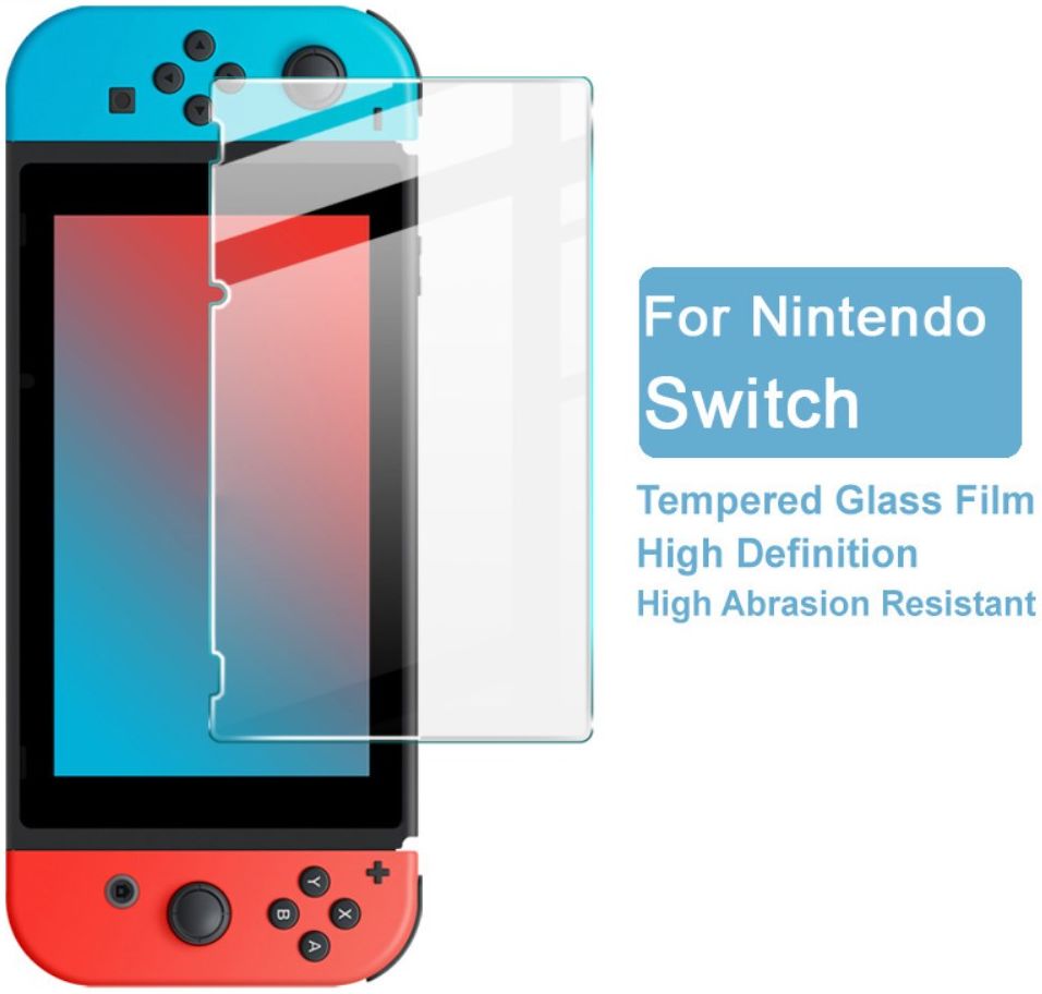 IMAK Nintendo Switch Screen Protector Ultra Clear Tempered Glass afbeelding 8