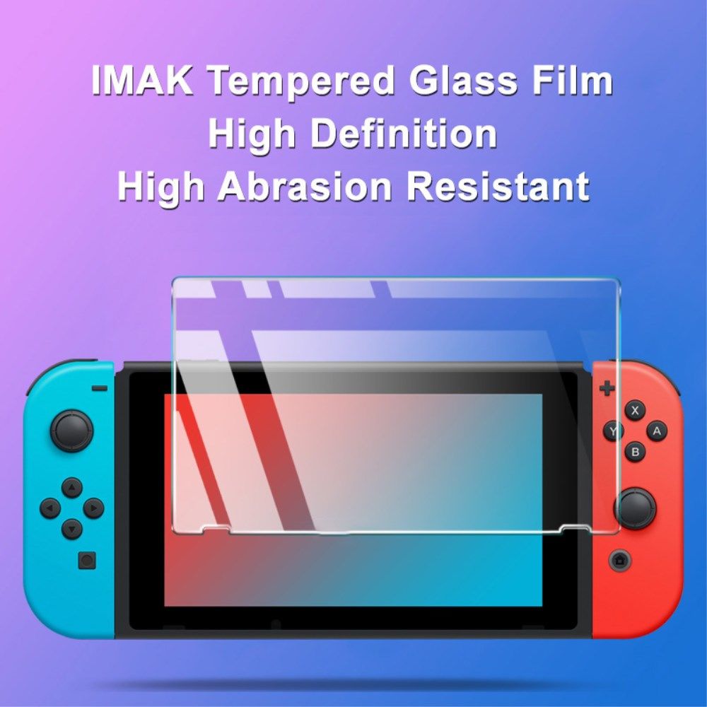 IMAK Nintendo Switch Screen Protector Ultra Clear Tempered Glass afbeelding 4
