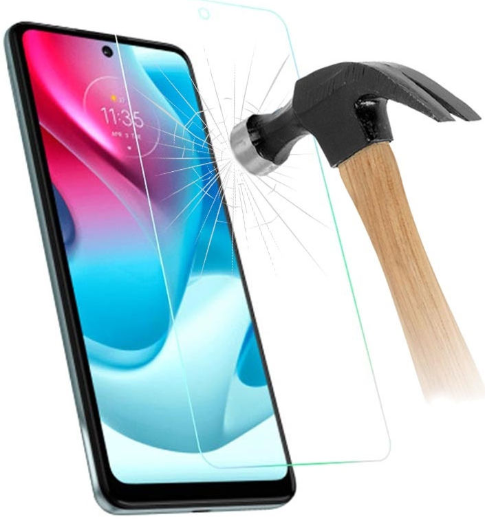 Motorola Moto G60s Screen Protector 0.3mm Arc Edge Tempered Glass afbeelding 2
