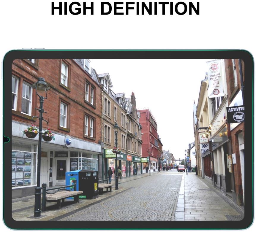 Apple iPad Mini 6 Screen Protector 9H Tempered Glass Full Cover 2-Pack afbeelding 6