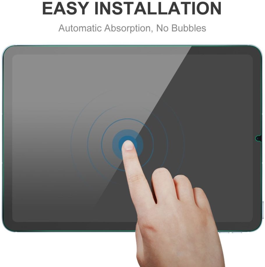 Apple iPad Mini 6 Screen Protector 9H Tempered Glass Full Cover 2-Pack afbeelding 2