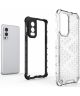 OnePlus Nord 2 Hoesje Hybride Back Cover Honinggraat Transparant