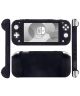 Nintendo Switch Lite Hoesje Flexibele Siliconen Back Cover Zwart