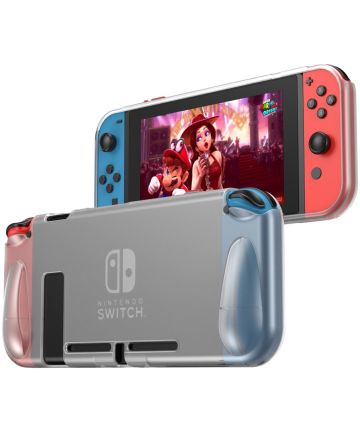Nintendo Switch Hoesje Dun TPU Protection Cover Matte Transparant Hoesjes