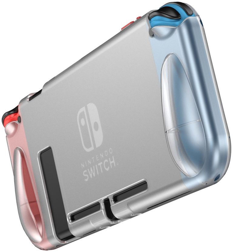 Nintendo Switch Hoesje Dun TPU Protection Cover Matte Transparant afbeelding 11