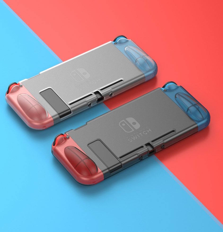 Nintendo Switch Hoesje Dun TPU Protection Cover Matte Transparant afbeelding 6
