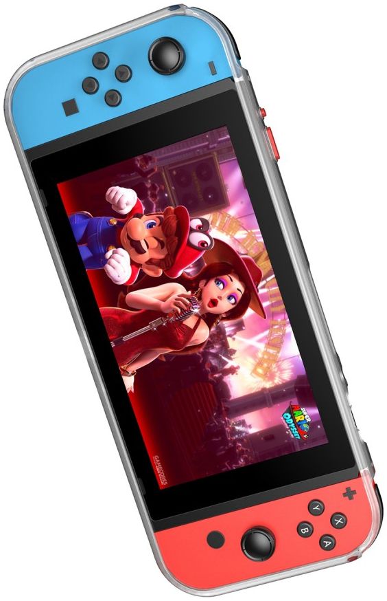 Nintendo Switch Hoesje Dun TPU Protection Cover Matte Transparant afbeelding 9