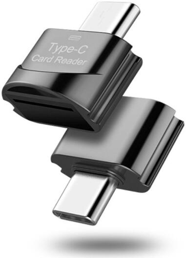 USB-C SD Kaartlezer voor Laptop / Smartphone Zwart afbeelding 7