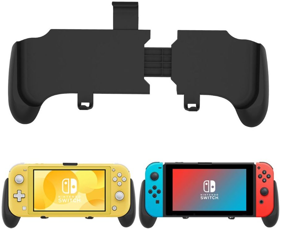 Houder voor Ergonomisch Gamen/Grip Nintendo Switch/Switch Lite Zwart afbeelding 2