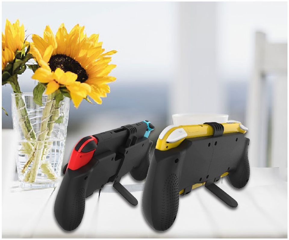 Houder voor Ergonomisch Gamen/Grip Nintendo Switch/Switch Lite Zwart afbeelding 9