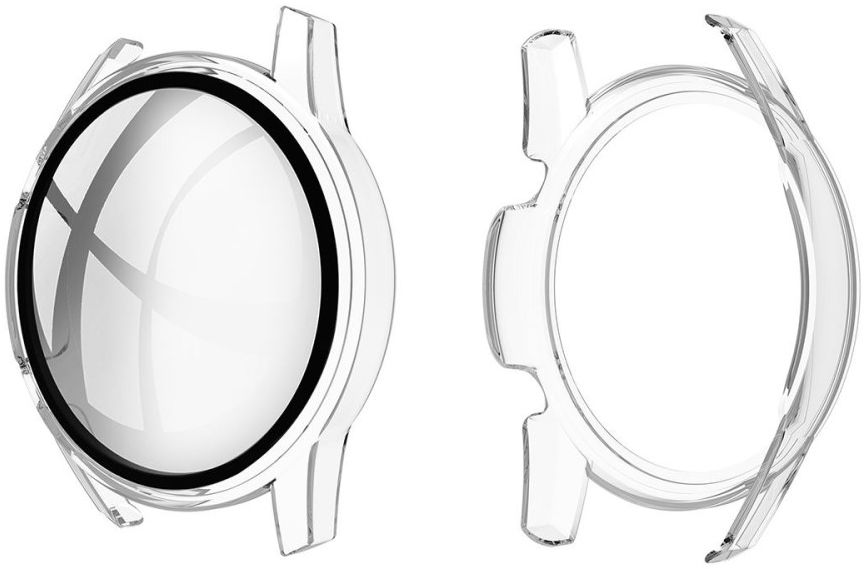 Huawei Watch GT 2 42MM Hoesje Hard Plastic met Tempered Glass Clear afbeelding 5