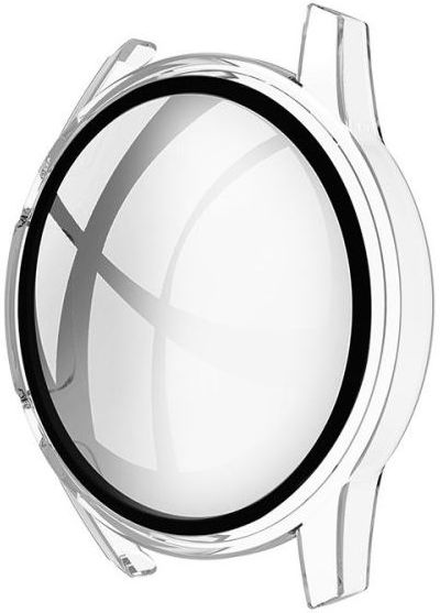 Huawei Watch GT 2 42MM Hoesje Hard Plastic met Tempered Glass Clear afbeelding 3