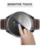 Huawei Watch 3 Pro Hoesje Hard Plastic met Tempered Glass Zilver