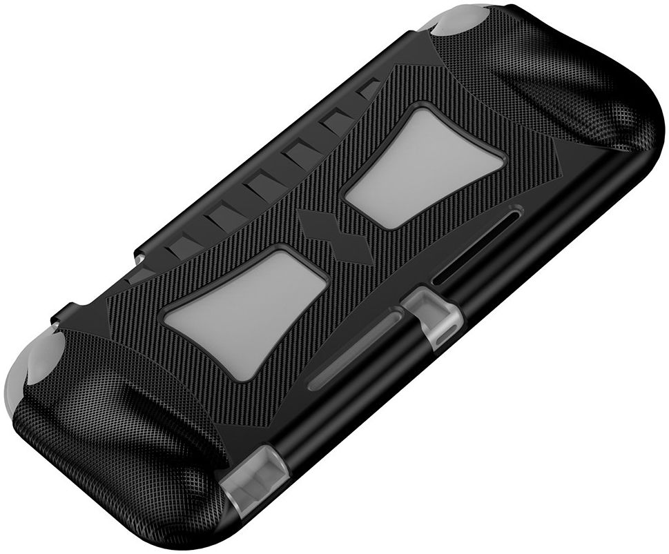 Nintendo Switch Lite Hoesje Flexibele TPU Cover Zwart afbeelding 4