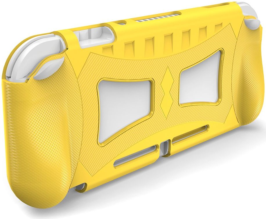 Nintendo Switch Lite Hoesje Flexibele TPU Cover Geel afbeelding 1