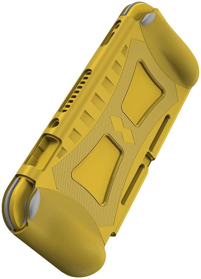 Nintendo Switch Lite Hoesje Flexibele TPU Cover Geel afbeelding 2