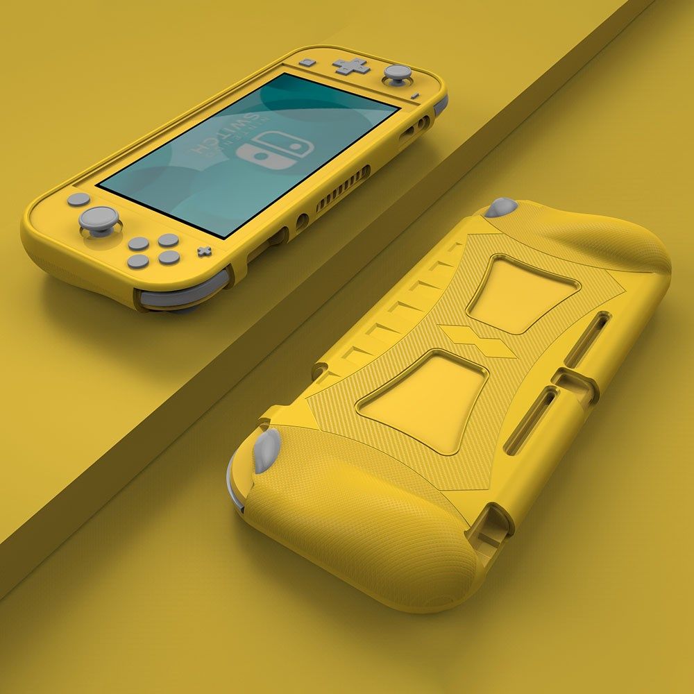 Nintendo Switch Lite Hoesje Flexibele TPU Cover Geel afbeelding 5