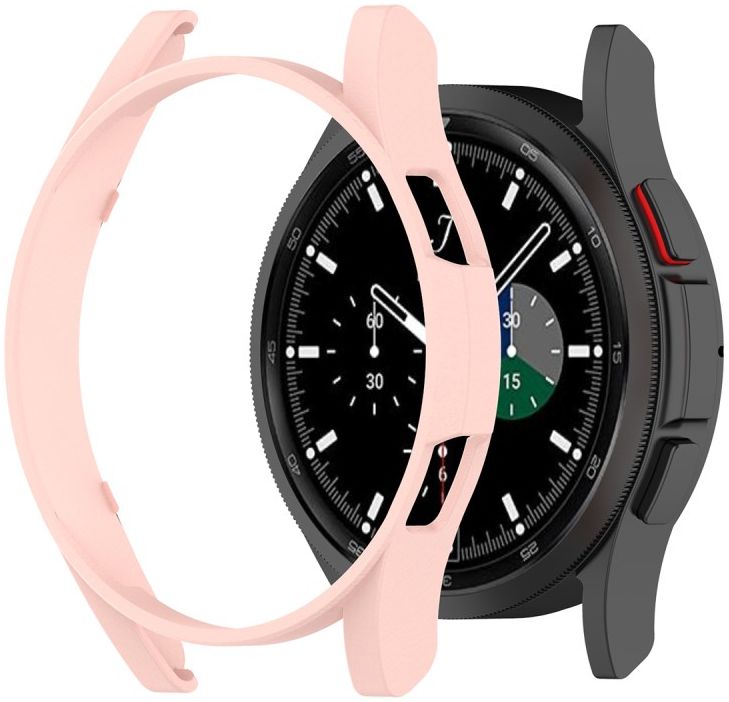 Samsung Galaxy Watch 4 Classic 46MM Hoesje - Hard Plastic Bumper - Roze afbeelding 2