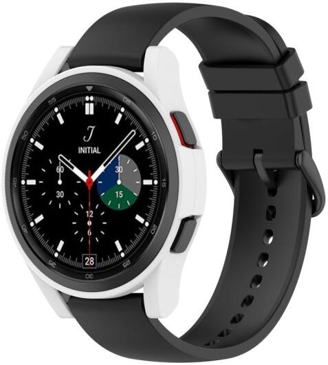 Samsung Galaxy Watch 4 Classic 42MM Hoesje - Hard Plastic Bumper - Wit afbeelding 1
