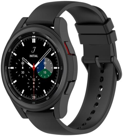Samsung Galaxy Watch 4 Classic 42MM Hoesje - Hard Plastic Bumper - Zwart afbeelding 1