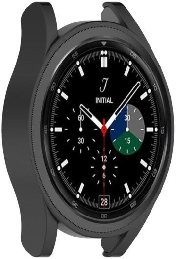 Samsung Galaxy Watch 4 Classic 42MM Hoesje - Hard Plastic Bumper - Zwart afbeelding 3