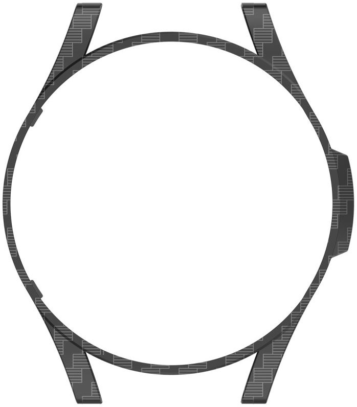 Samsung Galaxy Watch 4 Classic 42MM Hoesje - Hard Plastic Bumper - Carbon afbeelding 6
