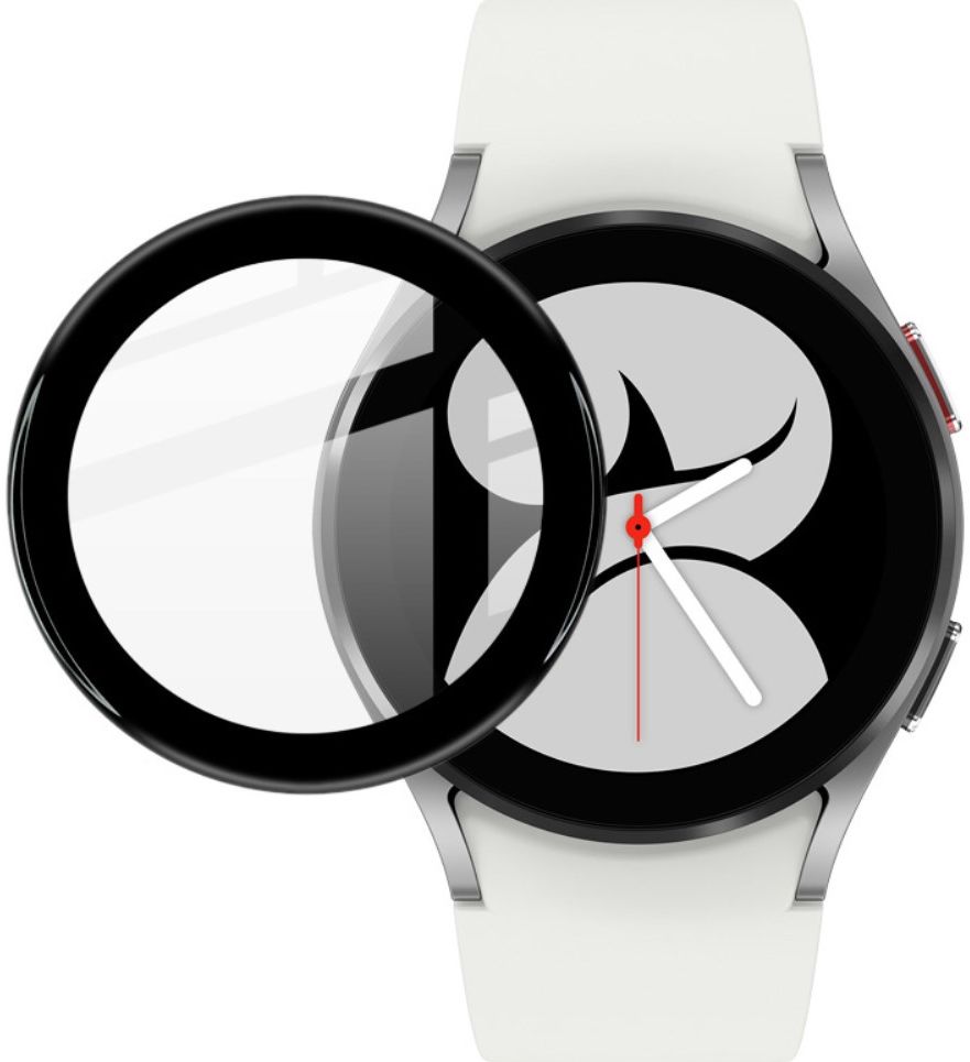 Imak Samsung Galaxy Watch 4 44MM Screen Protector Display Folie Zwart afbeelding 1