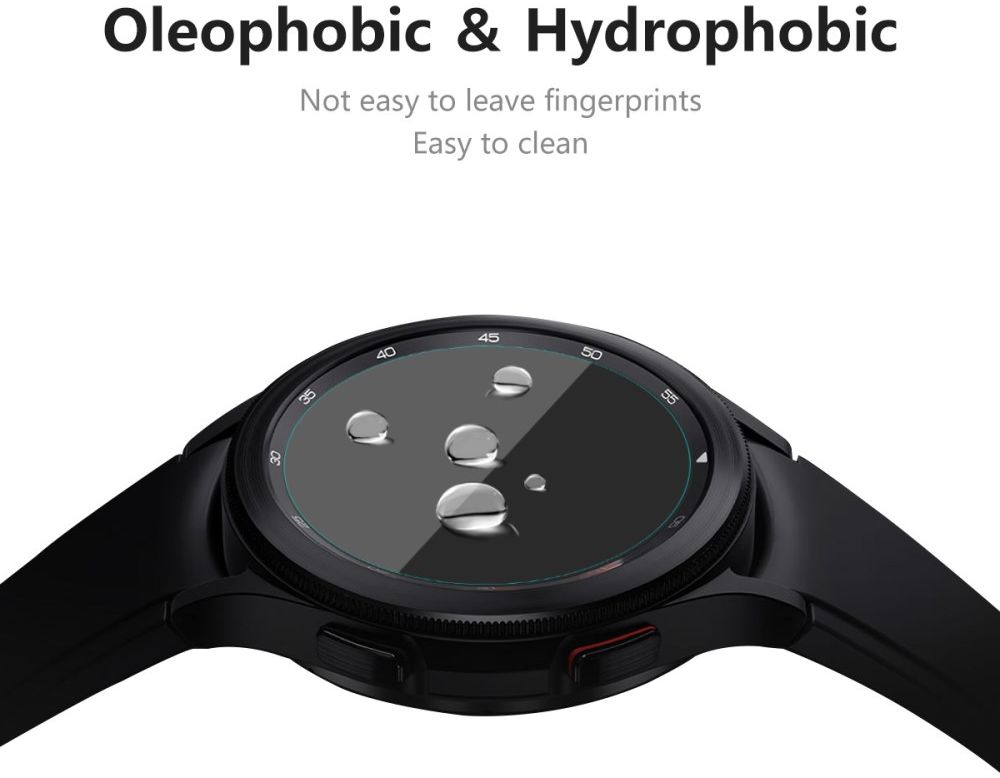 Samsung Galaxy Watch 4 Classic 46MM Screen Protector - Display Folie 2P afbeelding 3