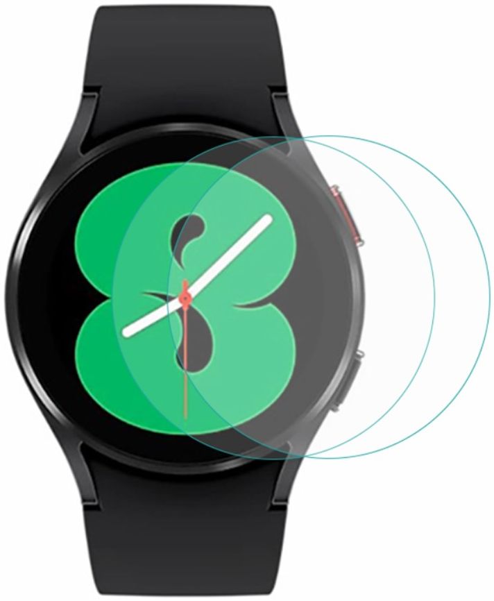 Samsung Galaxy Watch 4 40MM Screen Protector - Display Folie (2-Pack) afbeelding 1