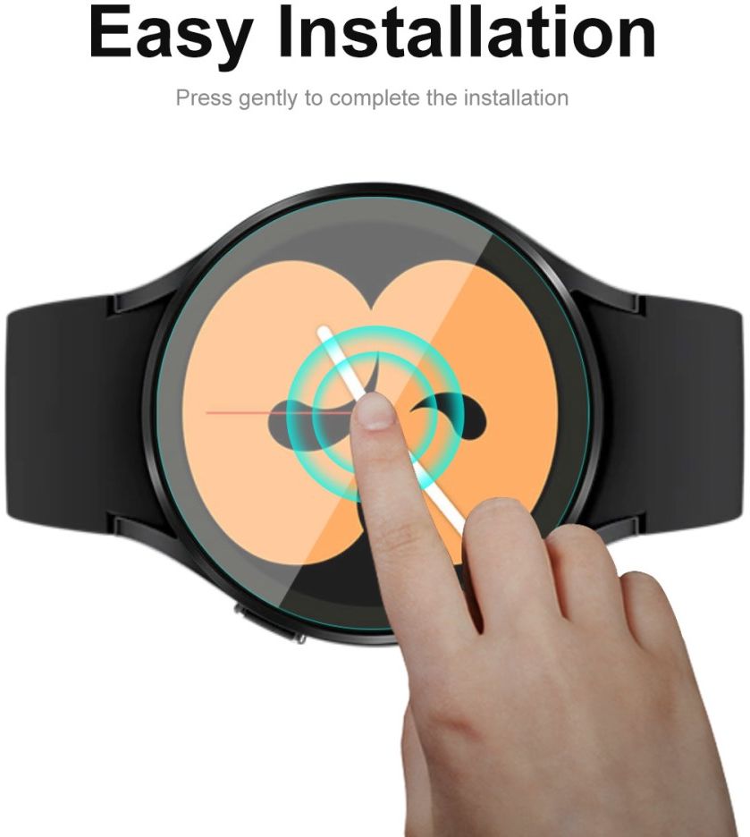 Samsung Galaxy Watch 4 40MM Screen Protector Display Folie afbeelding 2