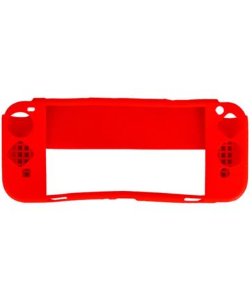 Nintendo Switch OLED Hoesje Siliconen Cover Rood Hoesjes