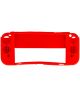 Nintendo Switch OLED Hoesje Siliconen Cover Rood