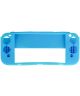 Nintendo Switch OLED Hoesje Siliconen Cover Blauw