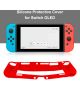 Nintendo Switch OLED Hoesje Siliconen Cover Blauw