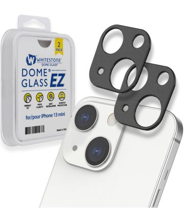 Whitestone Camera EZ Apple iPhone 13 Mini Camera Protector (2-Pack) Screen Protectors