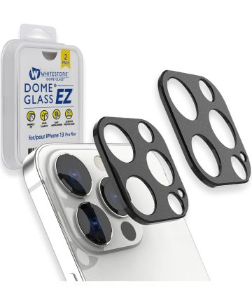 Whitestone Camera EZ Apple iPhone 13 Pro Max Camera Protector (2-Pack) Screen Protectors