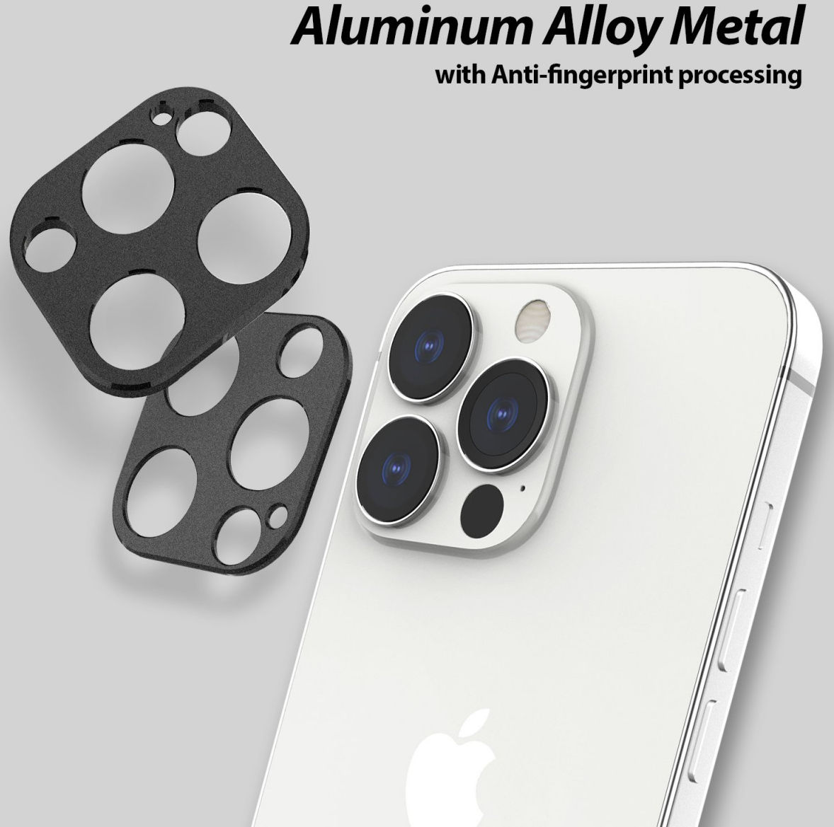 Whitestone Camera EZ Apple iPhone 13 Pro Max Camera Protector (2-Pack) afbeelding 6