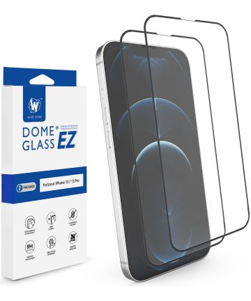 Whitestone EZ Glass Apple iPhone 13 / 13 Pro Screen Protector (2-Pack) Screen Protectors