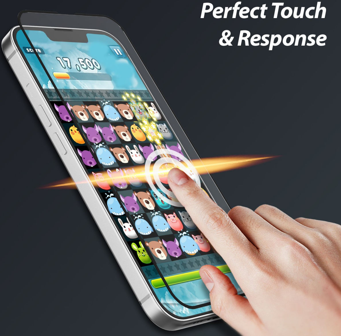 Whitestone EZ Glass Apple iPhone 13 / 13 Pro Screen Protector (2-Pack) afbeelding 6