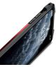R-Just Metal Airbag Apple iPhone 13 Pro Hoesje Schokbestendig Rood