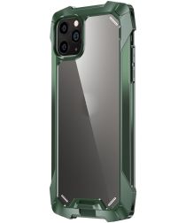 R-Just Metal Airbag iPhone 12 / 12 Pro Hoesje Schokbestendig Groen