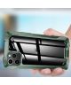 R-Just Metal Airbag iPhone 12 Pro Max Hoesje Schokbestendig Groen