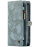 CaseMe 2-in-1 iPhone 13 Mini Hoesje Book Case met Back Cover Blauw