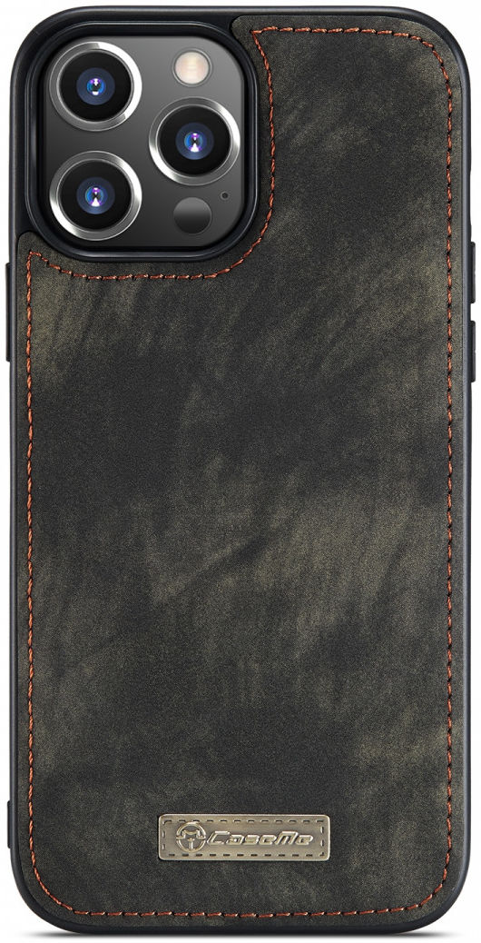 CaseMe 008 iPhone 13 Pro Max Hoesje Book Case met Back Cover Zwart afbeelding 6