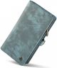 CaseMe 2-in-1 iPhone 12 Mini Hoesje Book Case met Back Cover Blauw